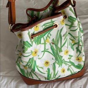 Dooney and Bourke Daffodil bucket purse